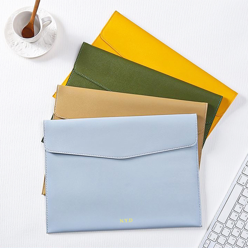 PU Leather Custom Initials A4  - Luxury Bags Outlet review and price