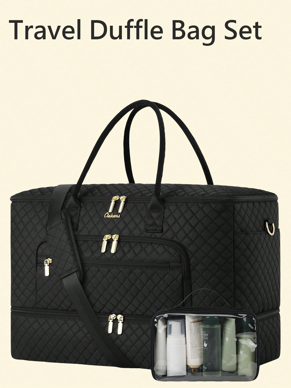 2pc Fashion Versatile Travel D - Weekender Bag Duffle review and price