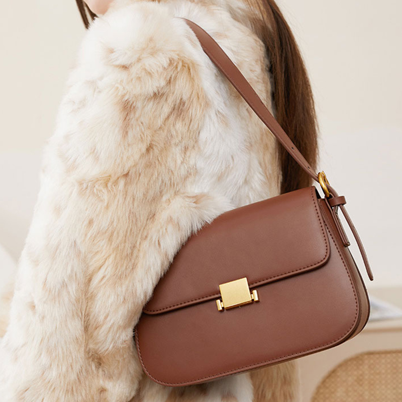 Cowhide Women's Bag 2024 New G - Luxury Bags Outlet review and price