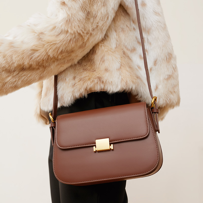 Cowhide Women's Bag 2024 New G - Luxury Bags Outlet review and price